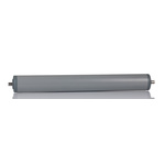 Bosch Rexroth Plastic Round Conveyor Roller 40mm Dia. x 325mm L, 150N Load Capacity Zinc Plated Steel, 8mm Spindle,