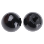 RS PRO Black Ball Clamping Knob, M5, Threaded Hole
