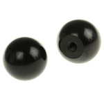 RS PRO Black Ball Clamping Knob, M8, Threaded Hole