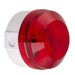 Moflash LED195 Red LED Beacon, 8 → 20 V ac/dc, Flashing, Surface Mount, Wall Mount