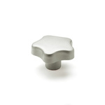 Elesa 169547 Natural Stainless Steel Knob, M10, Blind Hole