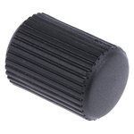 RS PRO Black Knurled Clamping Knob, M6, Threaded Hole