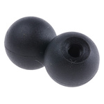 RS PRO Black Ball Clamping Knob, M5, Threaded Hole