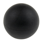 RS PRO Black Ball Clamping Knob, M12, Threaded Hole