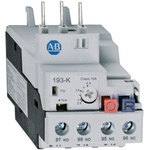 Allen Bradley 193-K Overload Relay 1NO + 1NC, 4.5 → 6.3 A F.L.C, 6.3 A Contact Rating, 6 W, 690 Vac, Bulletin