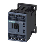 Siemens 3RT2 Control Relay 3NO, 6.1 A F.L.C, 18 A Contact Rating, 24 Vdc, 3P, SIRIUS