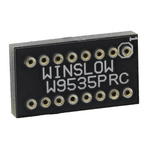 Winslow Straight SMT Mount 1.27 mm, 7.62 mm Pitch IC Socket Adapter, 16 Pin Female DIP to 16 Pin Male SOJ/SOP