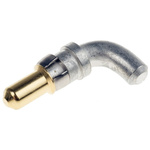 RS PRO , Right Angle , Male Gold , Copper Alloy , DIN Connector Contact