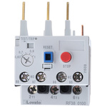 Lovato RF38 Thermal Overload Relay, 0.63 → 1 A F.L.C, 1 A Contact Rating, 3P