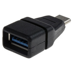 RS PRO USB 3.0 A Type Female to USB 3.1 C Type Male Network Adapter