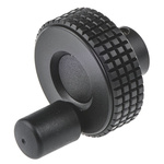 Elesa Black Technopolymer Hand Wheel, 40mm diameter
