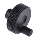 Elesa Black Technopolymer Hand Wheel, 60mm diameter