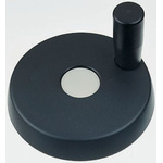 Elesa Black Technopolymer Hand Wheel, 102mm diameter
