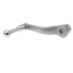 RS PRO Steel Revolving Crank Handle 100mm Radius