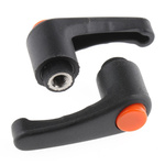 RS PRO Stainless Steel Clamping Lever, M6 x 10mm