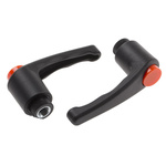 RS PRO Steel Clamping Lever, M10 x 18mm
