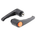 RS PRO Stainless Steel Clamping Lever, M8 x 12mm