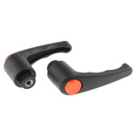 RS PRO Stainless Steel Clamping Lever, M6 x 12mm