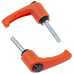 RS PRO Clamping Lever, M6 x 30mm