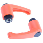 RS PRO Steel Clamping Lever, M8 x 12mm