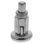 RS PRO 30.4mm Zinc Plated Steel Index Bolt, M10 x 1