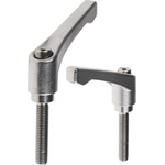 RS PRO Stainless Steel Clamping Lever, M8 x 40mm