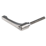 RS PRO Stainless Steel Clamping Lever, M8 x 50mm