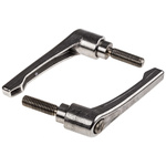RS PRO Stainless Steel Clamping Lever, M10 x 32mm