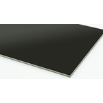 RS PRO Aluminium Metal Sheet 600mm x 600mm, 3mm Thick