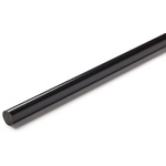 RS PRO Black Nylon Rod, 1m x 70mm Diameter