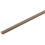 RS PRO White Acetal Rod, 1m x 8mm Diameter