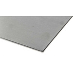 RS PRO Stainless Steel Metal Sheet 500mm x 300mm, 3mm Thick