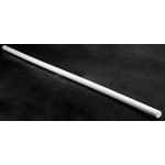 RS PRO Natural Nylon Rod, 1m x 25mm Diameter