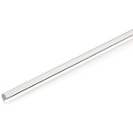 RS PRO Clear Acrylic Rod, 1m x 20mm Diameter