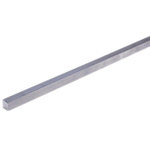 RS PRO Key Steel Square Bar, 4mm W, 4mm H, 330mm L