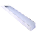 HE9TF Aluminium Metal Channel 1m x 1in x 1in x 1/8in
