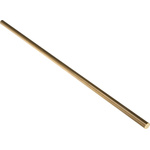 RS PRO Brass Rod 12mm Diameter, 500mm L