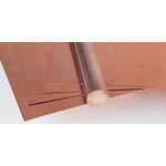 RS PRO Copper Flat Bar 3mm Diameter, 25mm W, 3mm H, 1m L