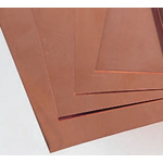 RS PRO Copper Metal Sheet 1000mm x 25mm