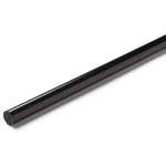RS PRO Black Glass-Reinforced Plastic GRP Rod, 1m x 15mm Diameter