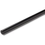 RS PRO Black Glass-Reinforced Plastic GRP Rod, 1m x 25mm Diameter