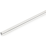 RS PRO Clear Acrylic Rod, 1m x 30mm Diameter