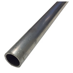 Round Aluminium Metal Tube, 40mm OD, 1m L, 3mm Thickness
