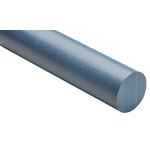 RS PRO Blue Polyetheretherketone PEEK Rod, 300mm x 20mm Diameter