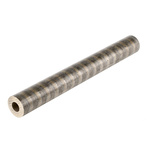 Round Leaded Gunmetal Metal Tube, 1 1/2in OD, 3/4in ID, 13in L, 1.5in W, 3/4in Thickness