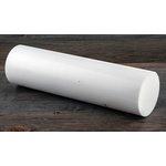 RS PRO Natural Nylon Rod, 500mm x 80mm Diameter