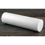 RS PRO Opaque Fluoroplastics PTFE Rod, 300mm x 80mm Diameter