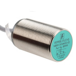 Pepperl + Fuchs M30 x 1.5 Inductive Sensor - Barrel, PNP Output, 10 mm Detection, IP67, Cable Terminal
