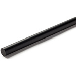 RS PRO Black Nylon Rod, 1m x 50mm Diameter