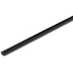 RS PRO Black Acetal Rod, 1m x 30mm Diameter